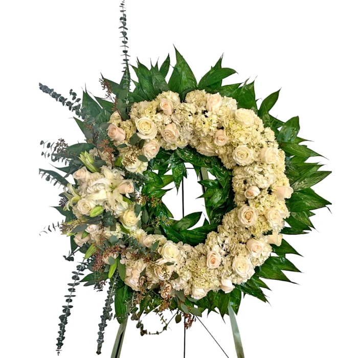 Serene Blessings Wreath