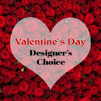 Designer’s Choice Arrangement valentine