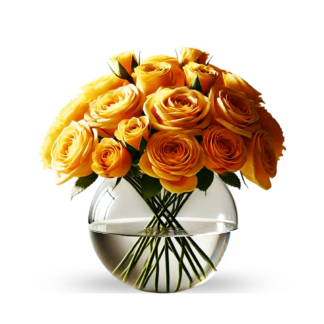 Two dozen Beautiful yellow roses-florist nesa az