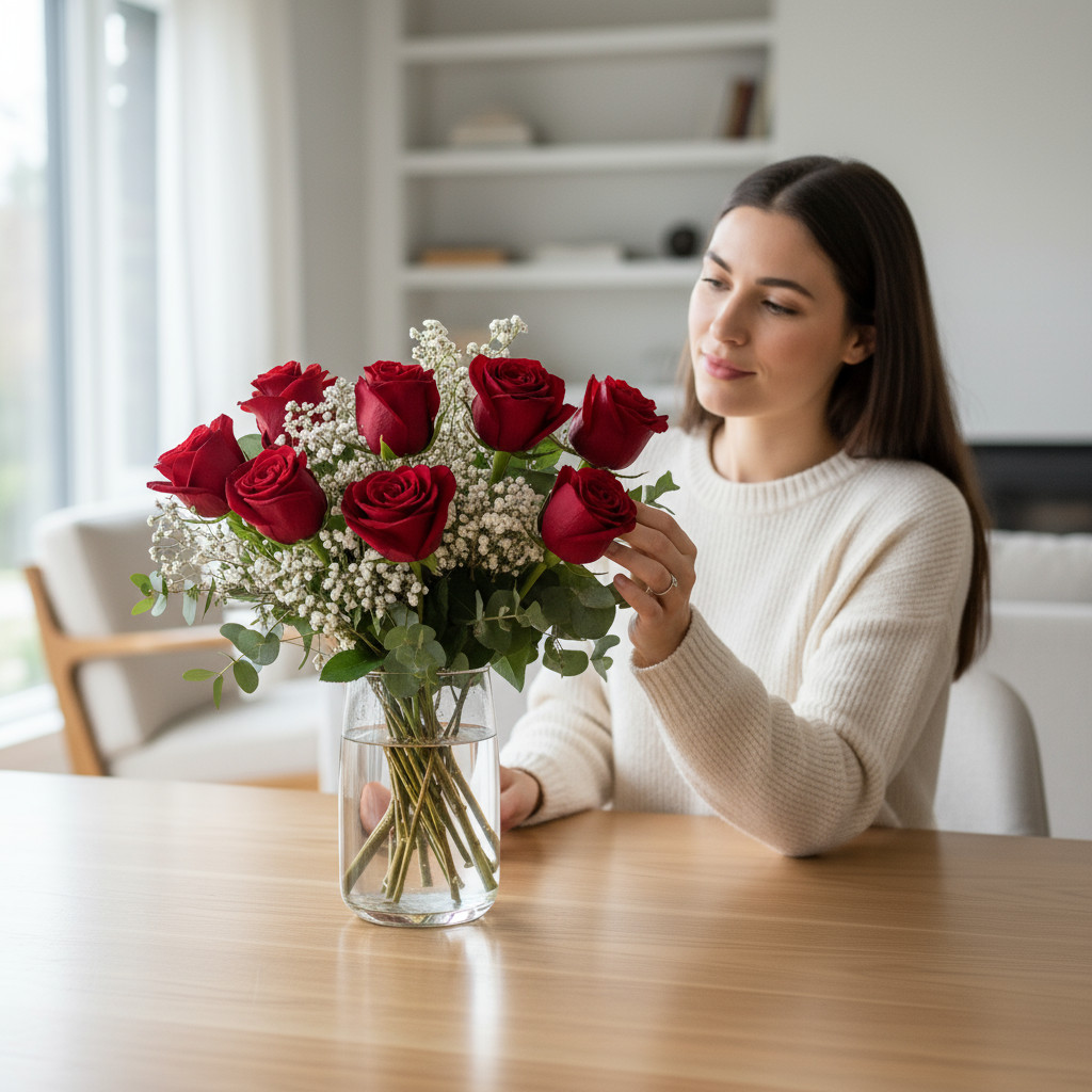 dozen red roses az