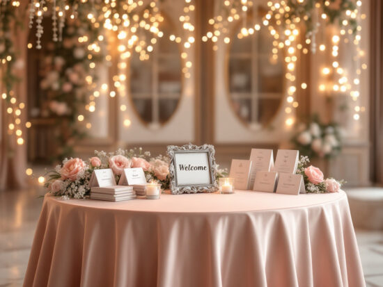 1Wedding Card Table & Entrance Decor