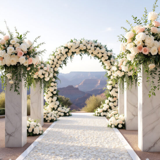 Wedding Ceremony Floral Arrangements