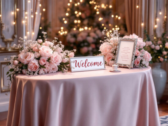 1Wedding Card Table & Entrance Decor