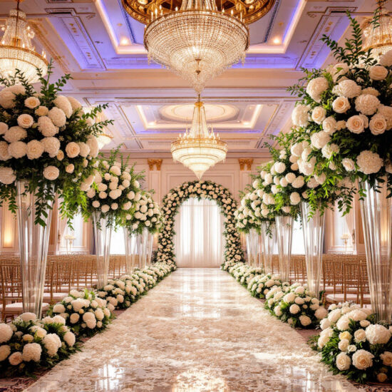 Wedding Ceremony Floral Arrangements