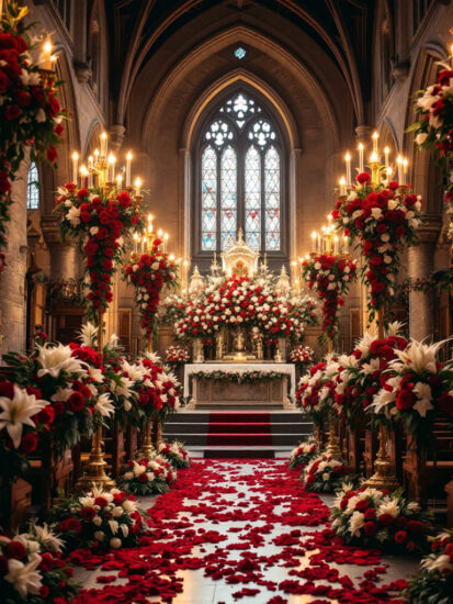 Wedding Ceremony Floral Arrangements Tempe