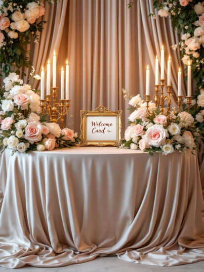 wedding Card Table & Entrance Decor(8)