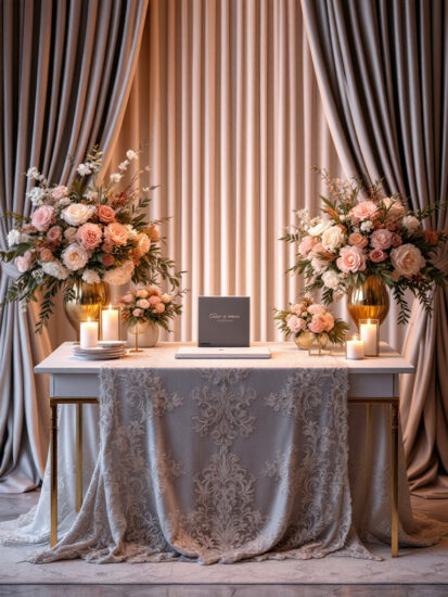 wedding Card Table & Entrance Decor(8)