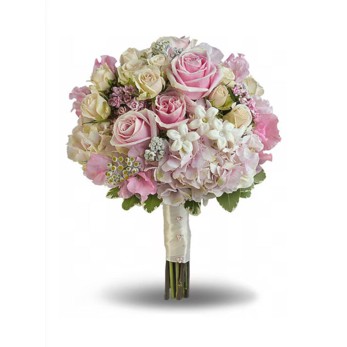 Sweet Pink: wedding bouquet