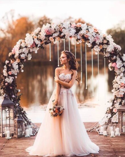 Wedding Ceremony Floral Arrangements Buckeye