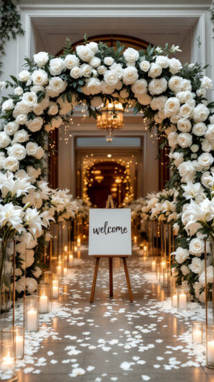 wedding Card Table & Entrance Decor(4)