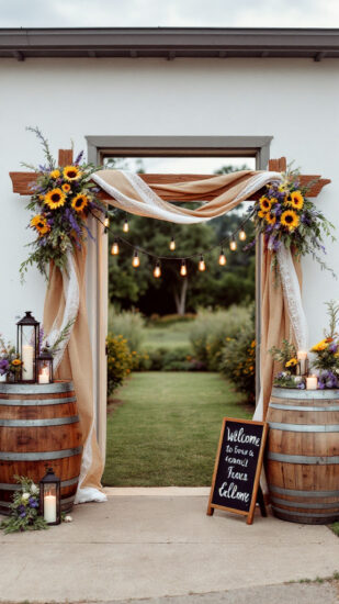 wedding Card Table & Entrance Decor(8)