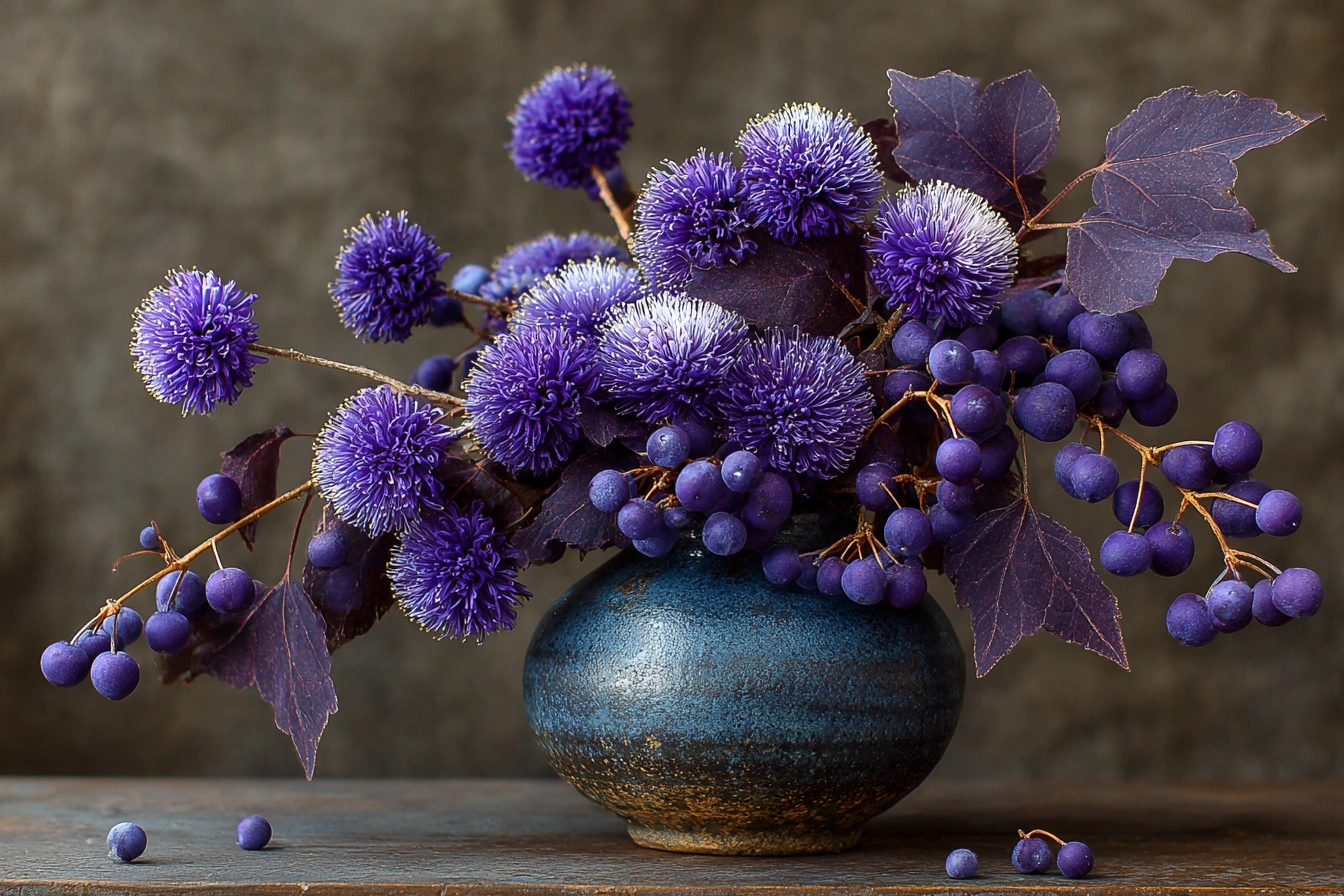 what do purple flowers mean (6)