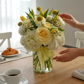 White and Yellow blooms