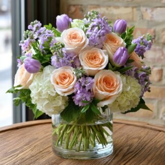 Lavender & Apricot Garden"