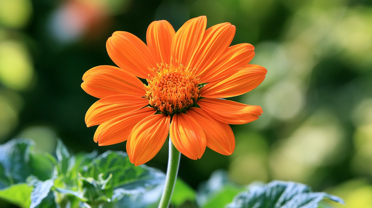 2. Mexican Sunflower (Tithonia rotundifolia)