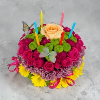 Birthday Bloom Cake