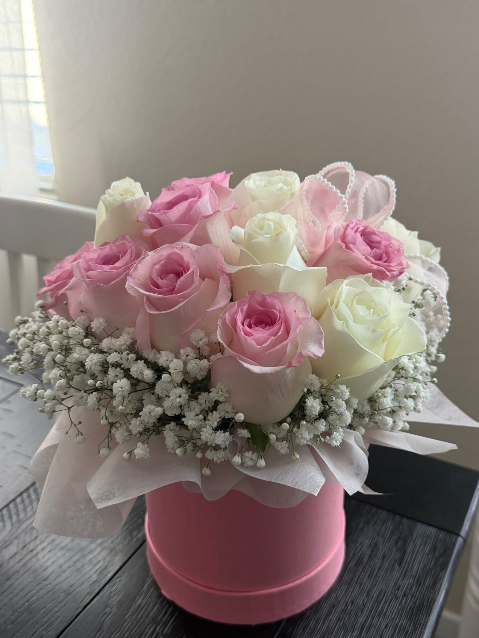 Pink box