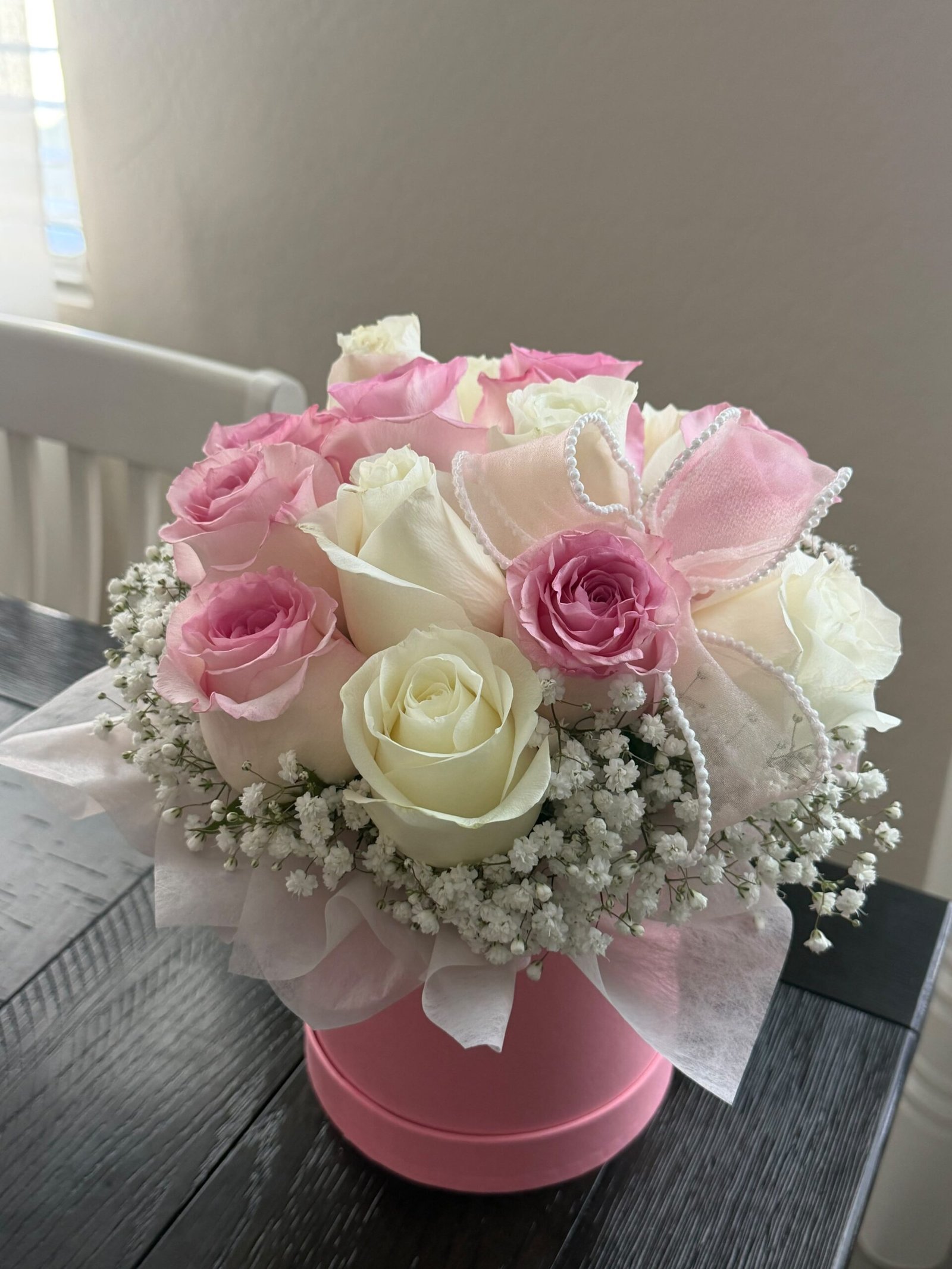 Pink box