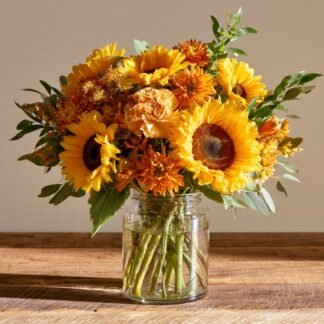 Sun-Kissed Rustic Arrangement
