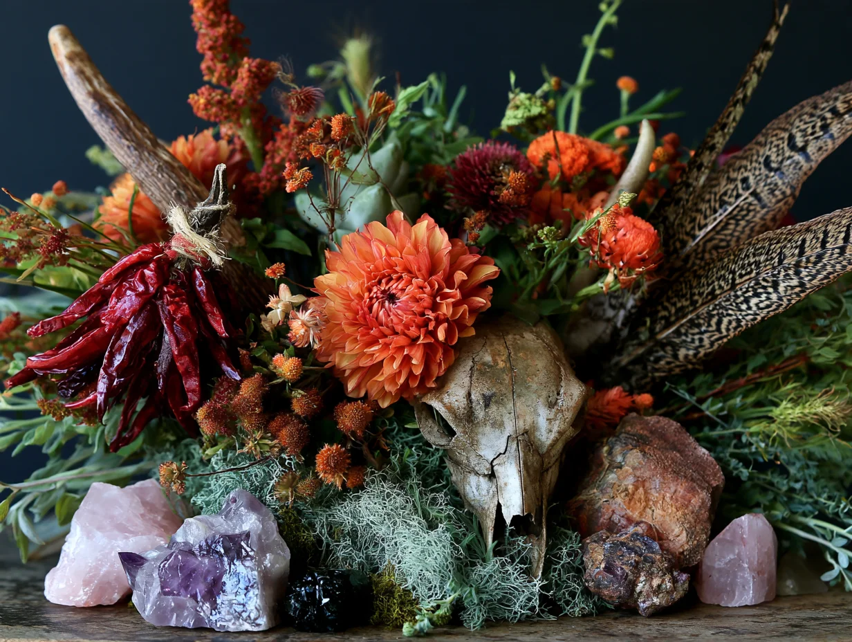 The Art of Floral Halloween Decor in Arizona